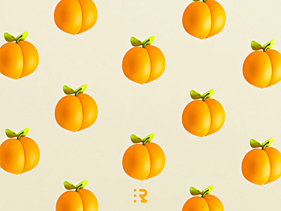 Peach wallpaper 🍑 c4d cinema4d peach peachy wallpaper wallpapers