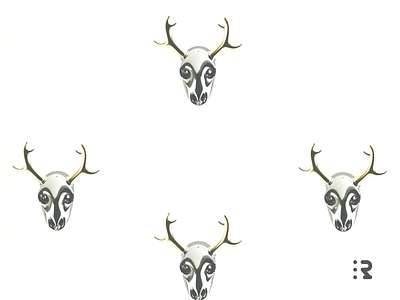 Wallpaper 🦌 3dart c4d cinema4d deer wallpaper