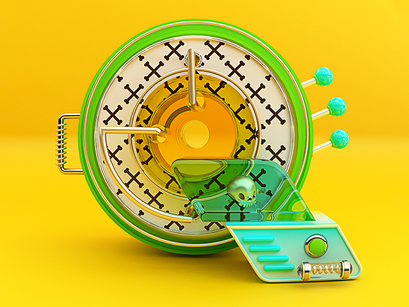 Letter “Q” 3dillustration 3dart 3d 36days-q q 36days 36 36daysoftype