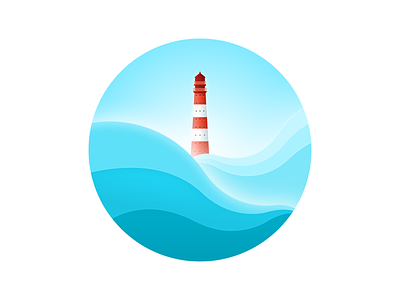 Light House icon illustration lighthouse ocean sketch