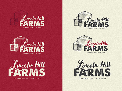 Lincoln Hill Farms Brand beer brand craft farm logo