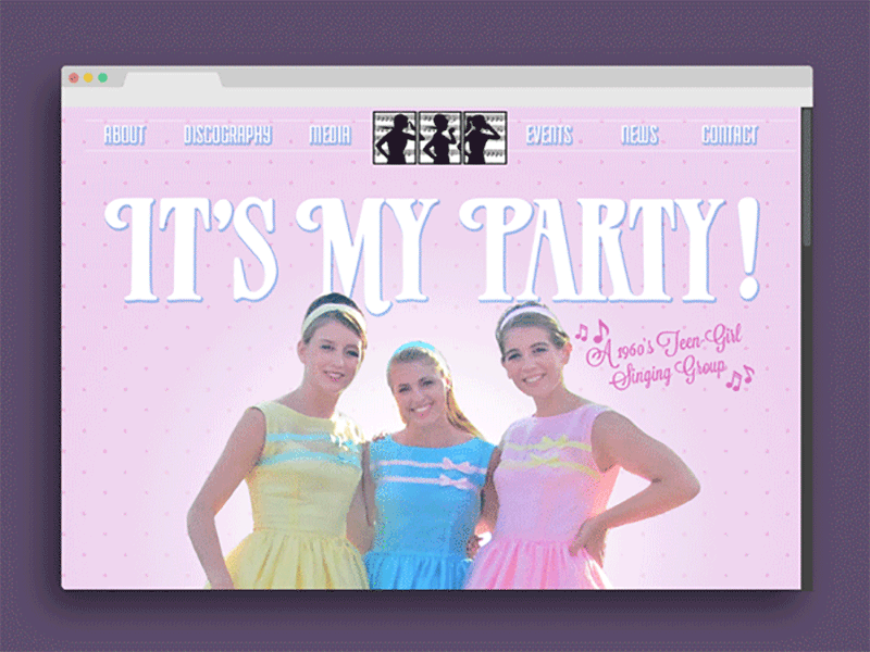 Its My Party 50s girl groups retro ui