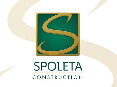 Spoleta Construction brand refinement constuction logo