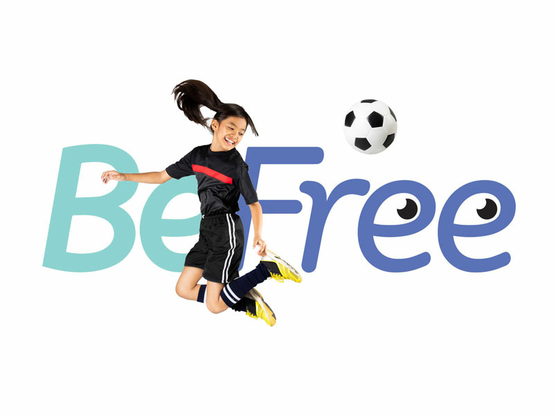 Befree wordmark logotype identity typography vector design logo brand branding