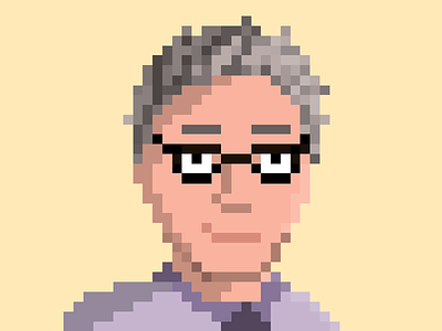 David Pixel Portrait