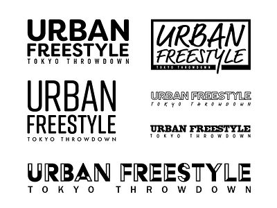 Urban Freestyle Type Design freestyle tokyo type typography urban