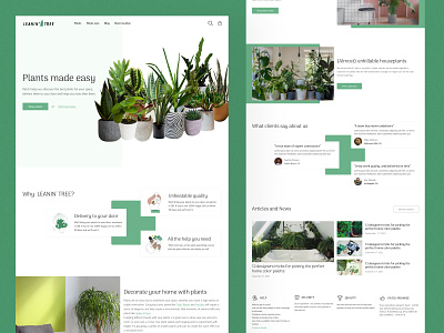 Plant store website