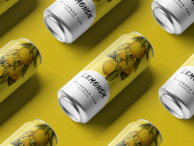 Lemonde Can Label Design | Label Design