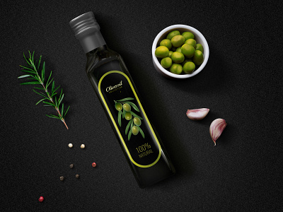 Olive Oil Label Design| Packaging Label Design