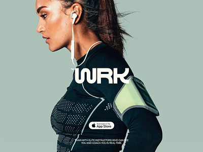 WRK™ - Branding brand design brand identity branding contrast design logo motion