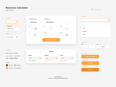 Resource Calculator