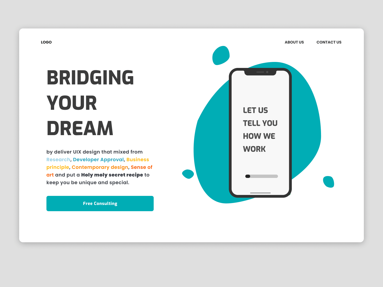 Animation Landing Page