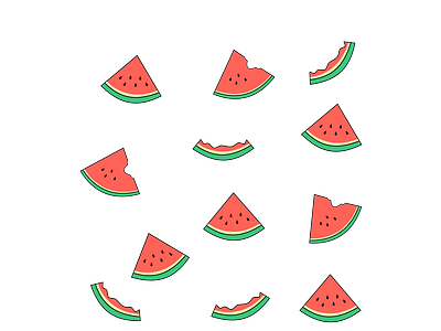 CUTE SLICE WATERMELON