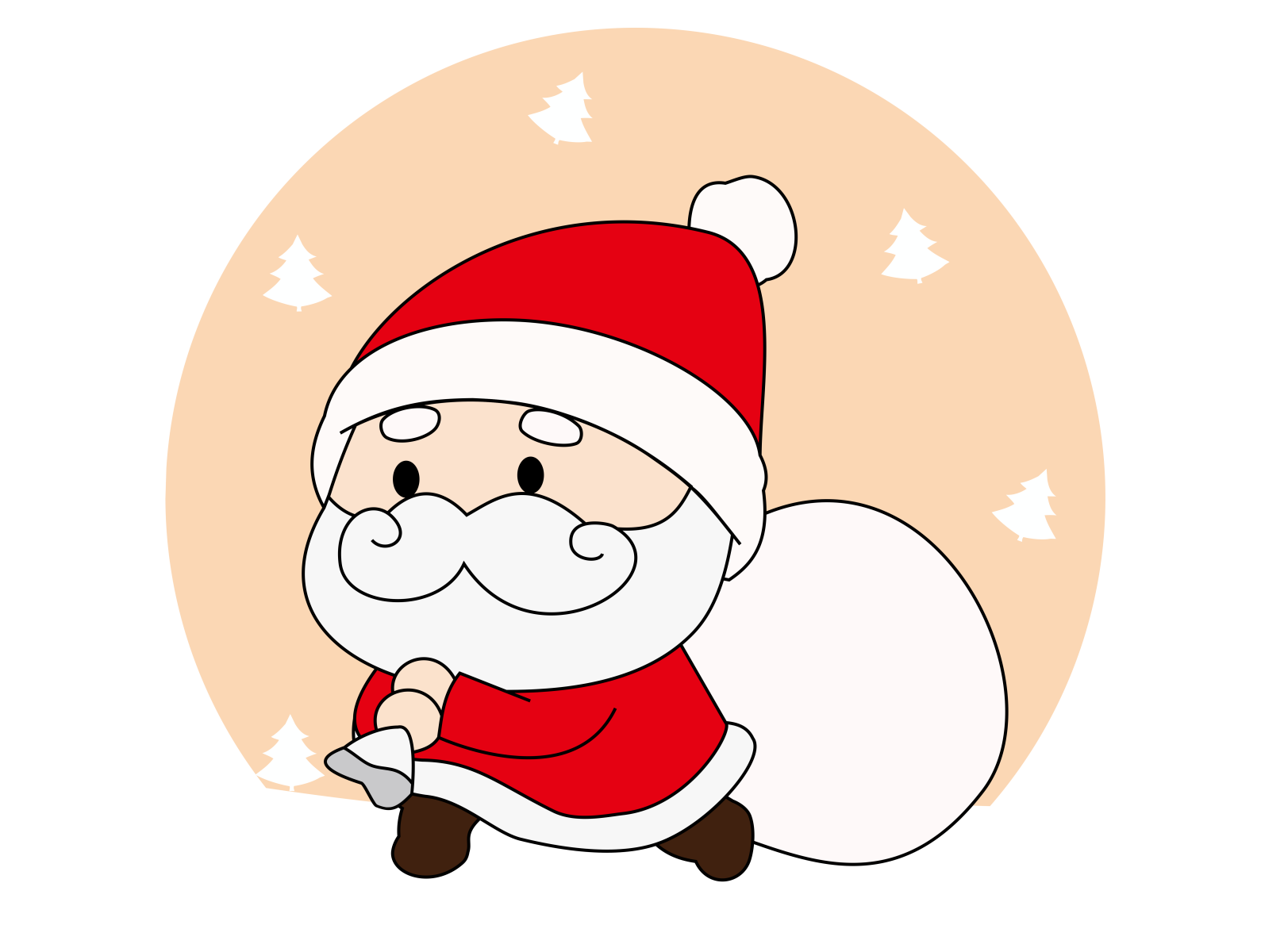 cute santa claus pictures