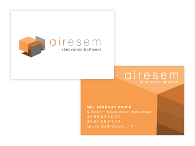 airesem visit card brand visit card