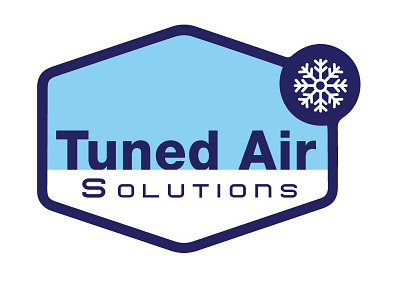 Tuned Air Solutions Logo color color correction design editing graphic design illustration logo photo retouch photoshop ui