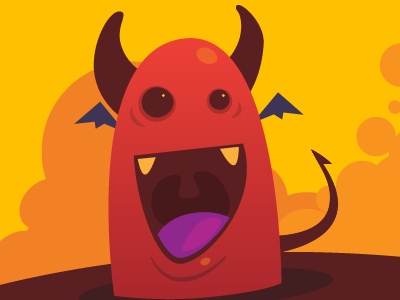 Game Concept cartoon character comic concept demon devil fun game illustration illustrator