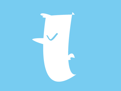 T from Twitter logo twitter