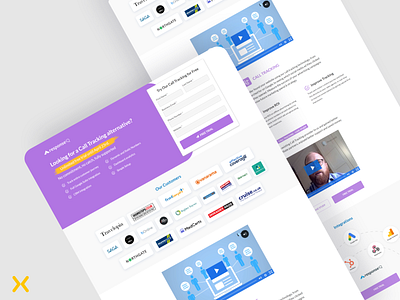 ResponseiQ | App Landing Page app design app landing page app landing template branding design dribbble shot landing page design landingpage lead generation leads ui ux