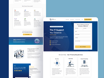 Consulvation | Consultation Landing Page branding consultation landing page consulting design dribbble shot landing page design landingpage lead generation leads ui ux