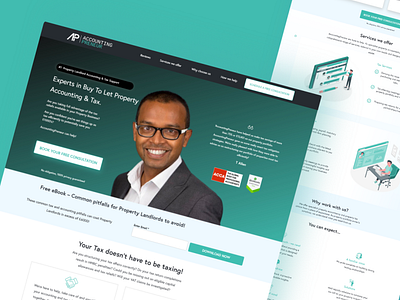 Accounting Preneur | Accounting Landing Page