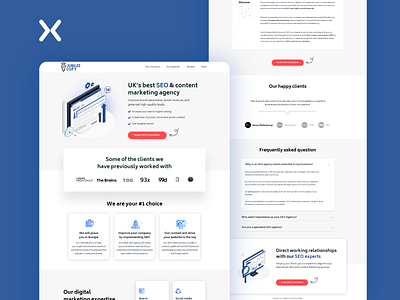 Lead Generation Landing Page | Jubliee Copy