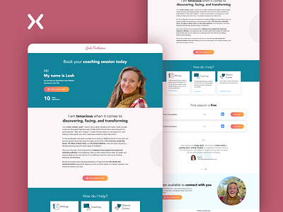 Sales Landing Page | Leah Pearlman