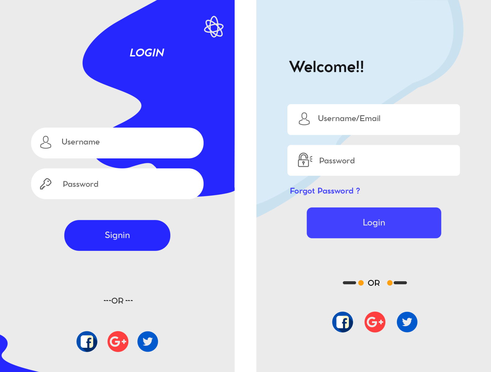 UI Design by Bilal on Dribbble