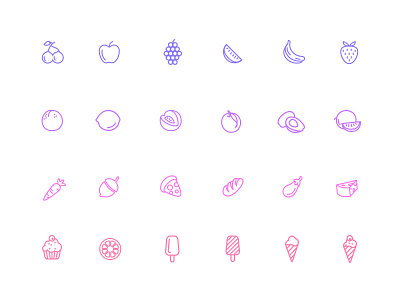 Fruit and Food Icon