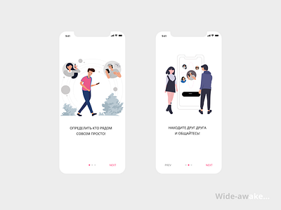 Wide-awake social media app