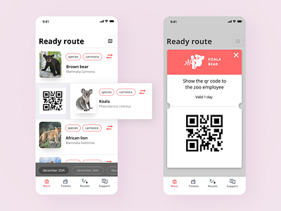 Your ticket app ios mobile mobile app mobile design zoo