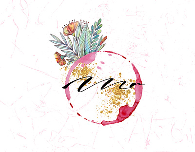 WATERCOLOUR LOGO branding graphic design logo motion graphics