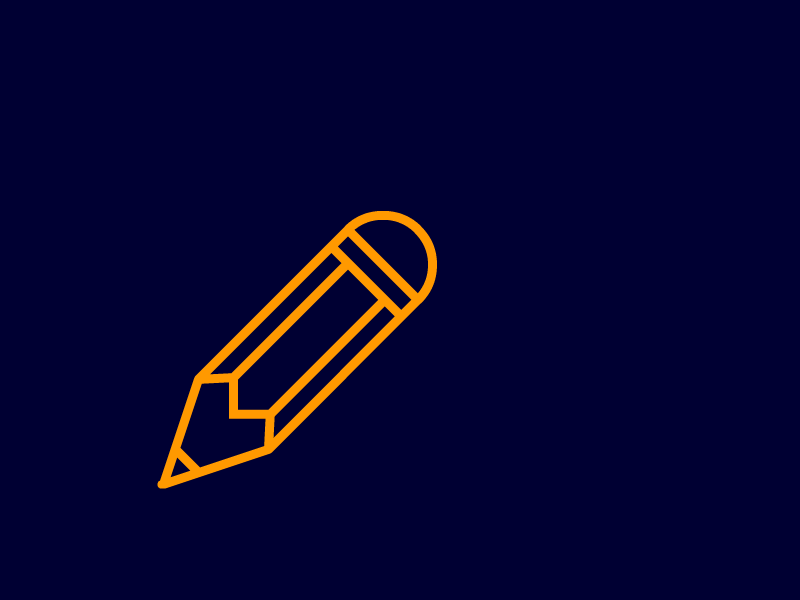 Pencil draw and erase loop