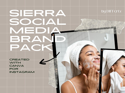 SIERRA: Youthful Instagram Template ig template instagram social design social media template ui design