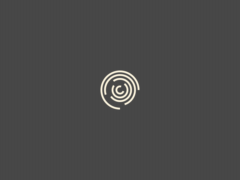 30 Days of Circles: Day 4 2d animation c circle concentric gif lines loop mograph motion rotate spin