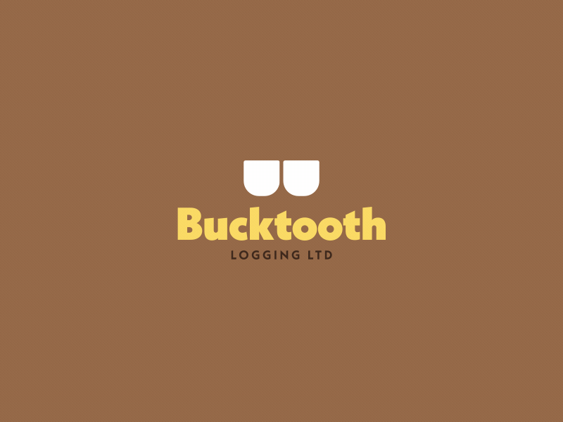 Bucktooth Motion 2d animation bite brand branding chew design gif log mograph motion pattern rectangle teeth wood