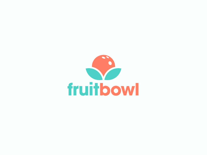 Fruit Bowl Motion 2d animation berry bowl bowling circle color fruit fun gif logo mograph motion pin rotate spin sport