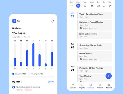 Top calendar app branding calender design mobile product design productdesign ui ux