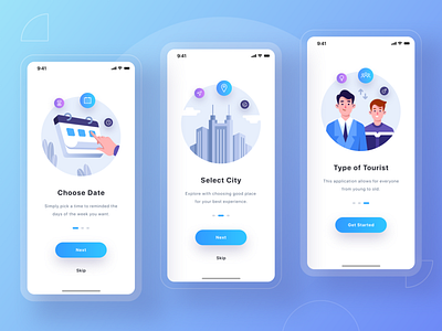 Party App - Onboarding Illustration