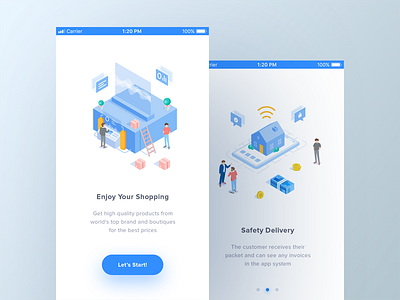 E-Commerce App Onboarding