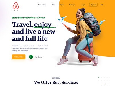 Travel Agency Website