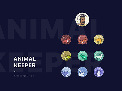 Keep Badge Design - ANIMAL KEEPER