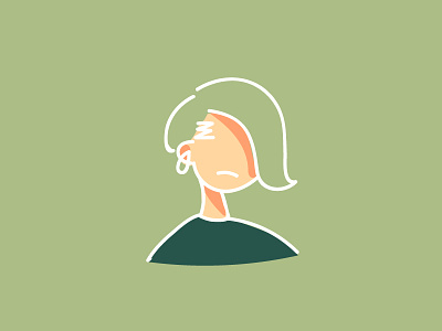 An avatar - 2 avatar character icon illustration