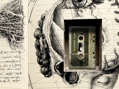 Dr. Donner's hidden cassette tape to his grandson. haunted attraction trail of terror web site
