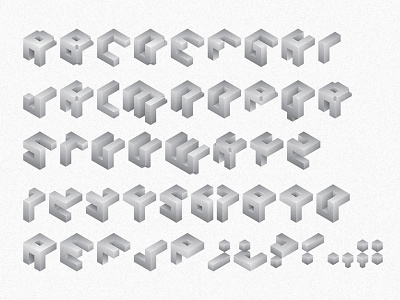 Cubik graphic design type