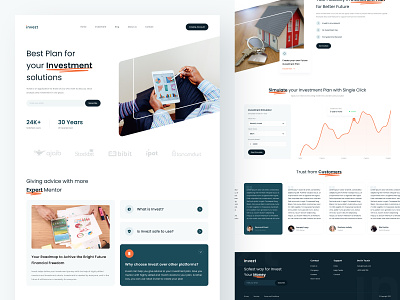 Investment Landing Page