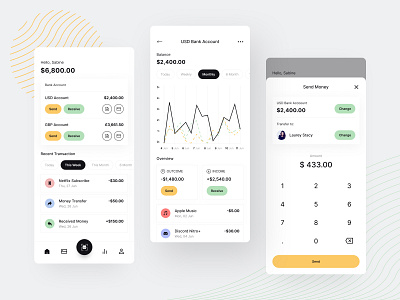 Bank Mobile App by Bagas Mochammad Rhafi on Dribbble