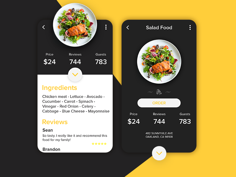 Restaurant by Bagas Mochammad Rhafi on Dribbble