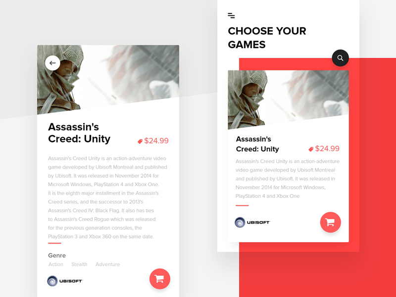 Games Store By Bagas Mochammad Rhafi On Dribbble