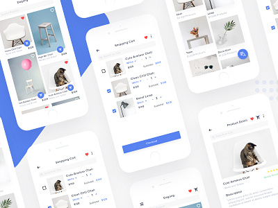 Dagang #Exploration cart clean commercial e commerce e commerce ios iphone mock shop shopping up